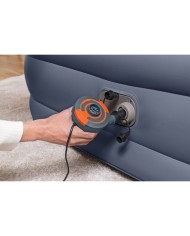 Bestway Cama Doppia Elettrica con Testata 226x152x84 cm Gonfiabile e Camping 67923