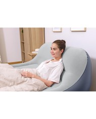 Bestway Cama Doppia Elettrica con Testata 226x152x84 cm Gonfiabile e Camping 67923