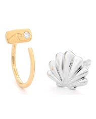 Orecchini Donna Secrecy E8214CDAWW900 Argento puro 1,5 cm