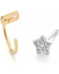 Orecchini Donna Secrecy E8224CDAWW900 Argento puro 3 cm Orecchini Donna Secrecy E8224CDAWW900 Argento puro 3 cm