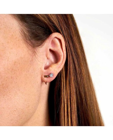 Orecchini Donna Secrecy Argento puro 1,5 cm Orecchini Donna Secrecy Argento puro 1,5 cm