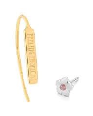 Orecchini Donna Secrecy E8224CDAWW900 Argento puro 3 cm Orecchini Donna Secrecy E8224CDAWW900 Argento puro 3 cm