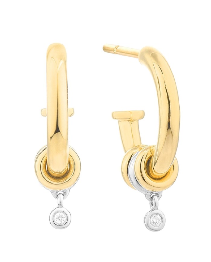 Orecchini Donna Secrecy E8233CDAWW190 Argento puro 1,5 cm