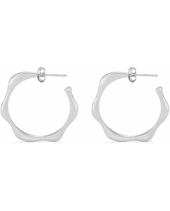 Orecchini Donna Secrecy Argento puro 3,5 cm Orecchini Donna Secrecy Argento puro 3,5 cm