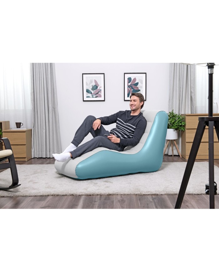 Bestway Sillone Gonfiabile Luxury 133x79x88 cm Interno 75127