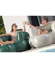 Bestway Sillon Gonfiabile con Reposapiedi Colore Assortito 107x99x80/48x48x36 cm Bestway Sillon Gonfiabile con Reposapiedi Colore Assortito 107x99x80/48x48x36 cm