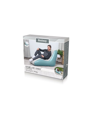 Bestway Sillone Gonfiabile Luxury 133x79x88 cm Interno 75127