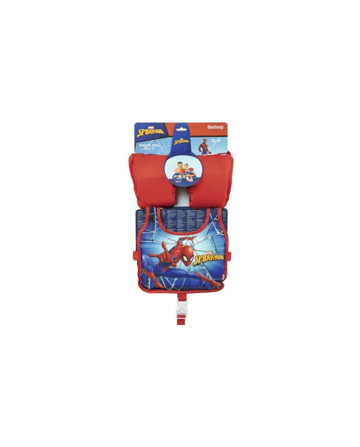 Bestway Giubbotto con Braccioli Disney Spiderman 56 cm +3-6 Anni Piscina 98795
