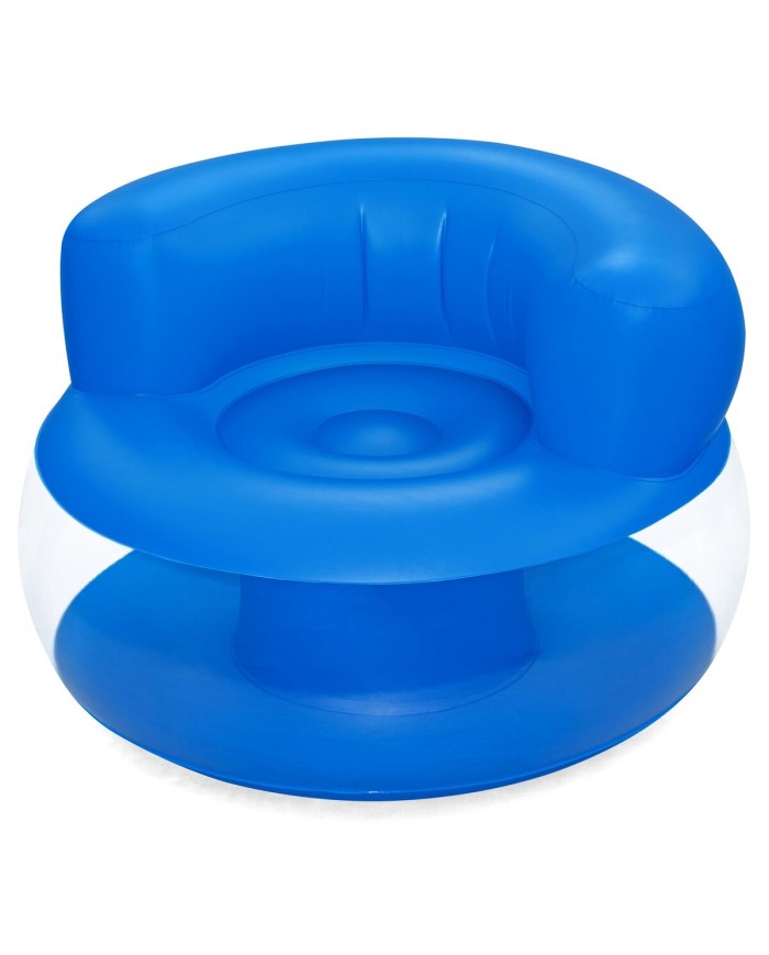 Bestway Sedia Gonfiabile Singola Colore Assortito 112x112x70 cm Interno 75138 Bestway Sedia Gonfiabile Singola Colore Assortito 112x112x70 cm Interno 75138