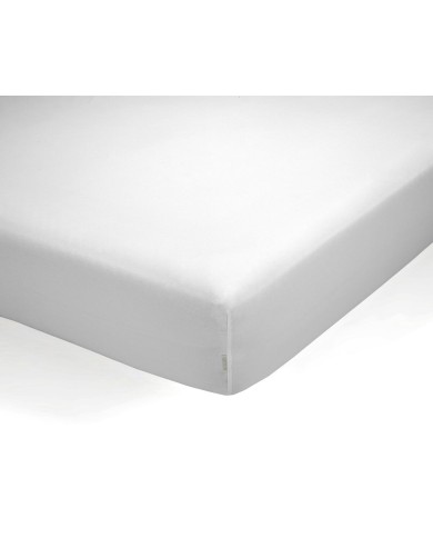 Lenzuolo con angoli aderenti Alexandra House Living QUTUN Bianco 140 x 1 x 200 cm Lenzuolo con angoli aderenti Alexandra House Living QUTUN Bianco 140 x 1 x 200 cm