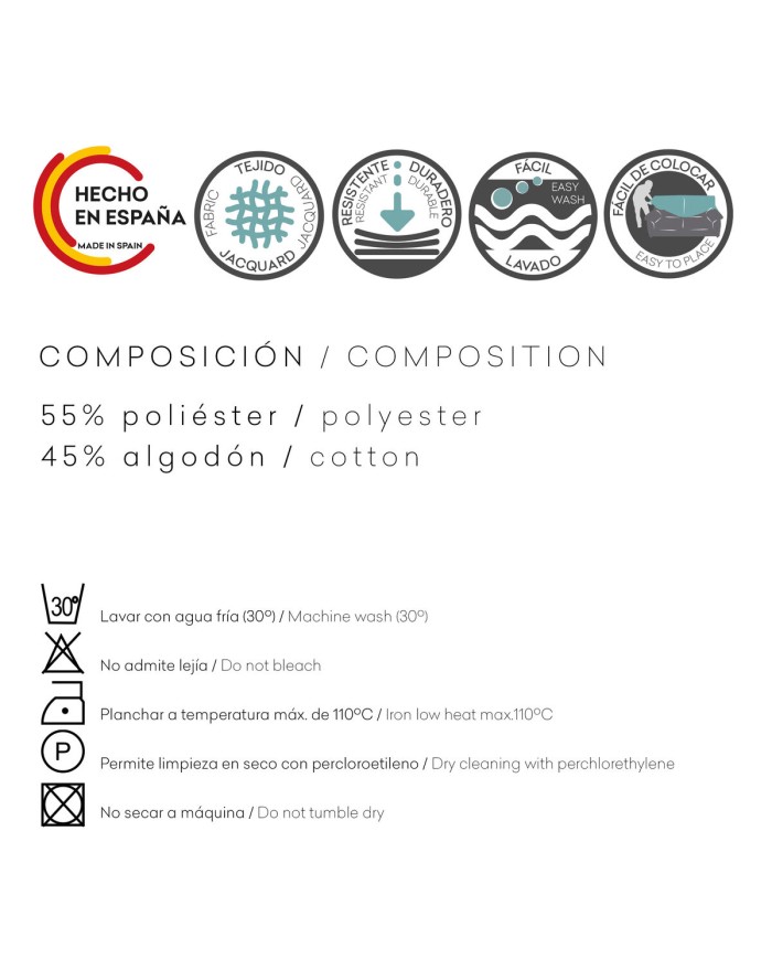 Copridivano Eysa VALERIA Verde 100 x 110 x 55 cm Copridivano Eysa VALERIA Verde 100 x 110 x 55 cm