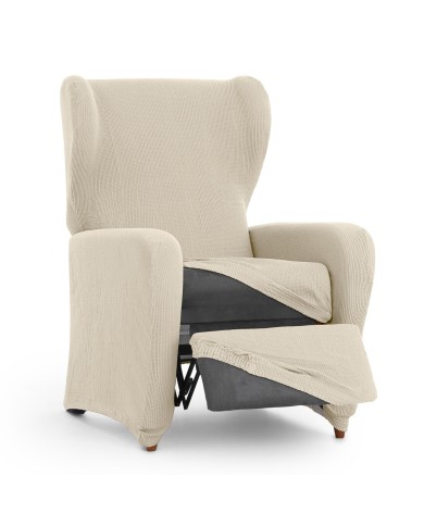 Copridivano poltrona con gambe separate Eysa ULISES Bianco 90 x 100 x 75 cm Copridivano poltrona con gambe separate Eysa ULISES Bianco 90 x 100 x 75 cm