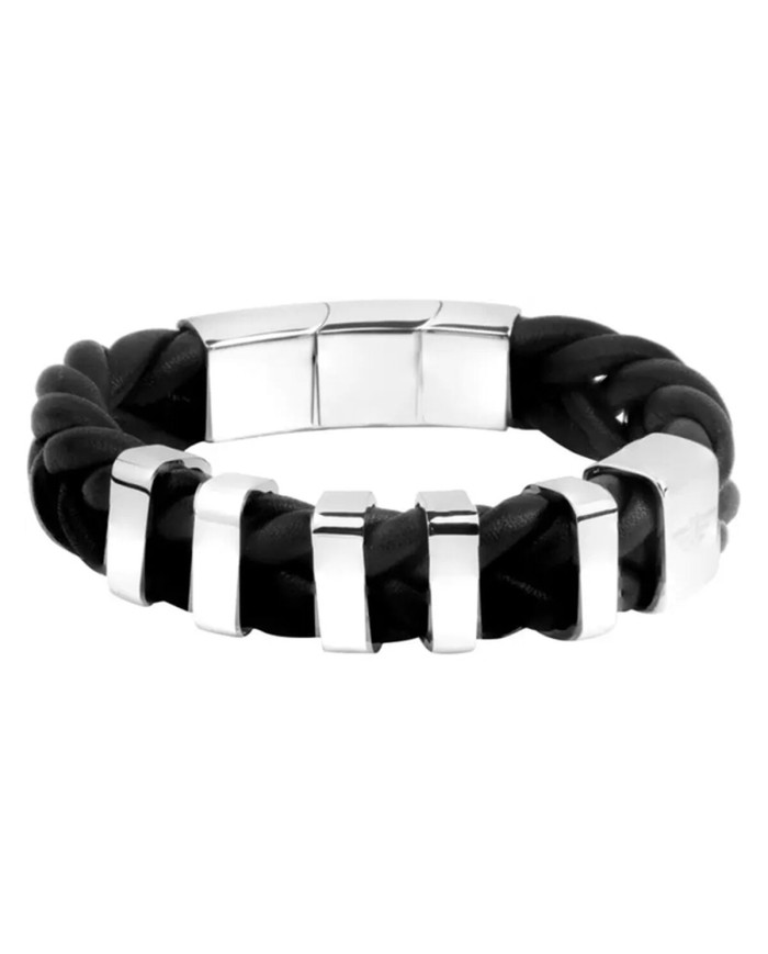 Bracciale Uomo Police Pelle 19 cm