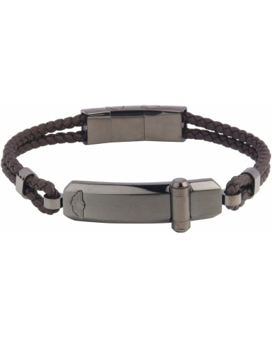 Bracciale Uomo Police PEAGB2211636 Pelle 19 cm