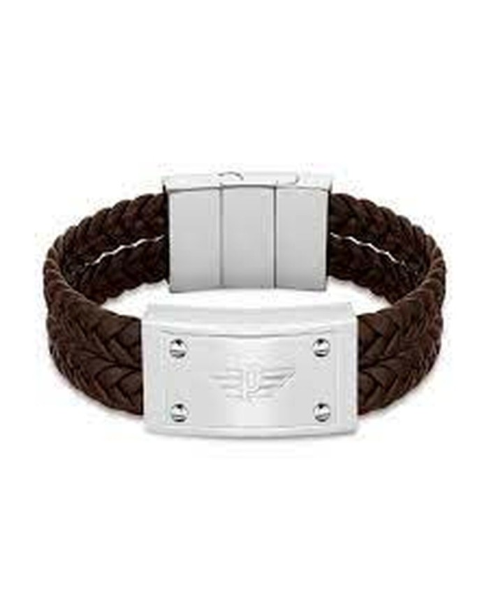 Bracciale Uomo Police PEAGB2214604 Pelle 19 cm Bracciale Uomo Police PEAGB2214604 Pelle 19 cm