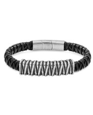 Bracciale Uomo Police PEJGB2112302 Pelle 19 cm Bracciale Uomo Police PEJGB2112302 Pelle 19 cm