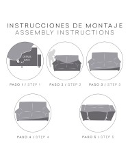 Copridivano poltrona Eysa THOR Beige 70 x 110 x 110 cm Copridivano poltrona Eysa THOR Beige 70 x 110 x 110 cm