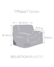 Copridivano poltrona Eysa THOR Beige 70 x 110 x 110 cm Copridivano poltrona Eysa THOR Beige 70 x 110 x 110 cm