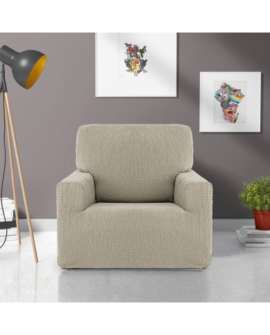 Copridivano poltrona Eysa THOR Beige 70 x 110 x 110 cm Copridivano poltrona Eysa THOR Beige 70 x 110 x 110 cm