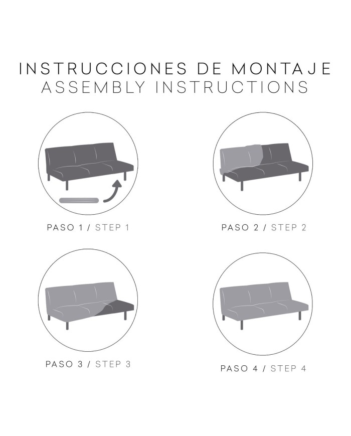 Copridivano Eysa ULISES Viola 140 x 100 x 200 cm Copridivano Eysa ULISES Viola 140 x 100 x 200 cm