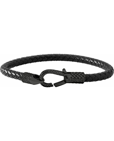 Bracciale Uomo Police PJ26491BLB.02 Pelle 19 cm