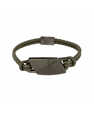Bracciale Uomo Police PJ26559BLU.03 Pelle 19 cm