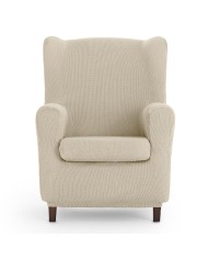 Copridivano poltrona con ali Eysa ULISES Bianco 80 x 100 x 90 cm