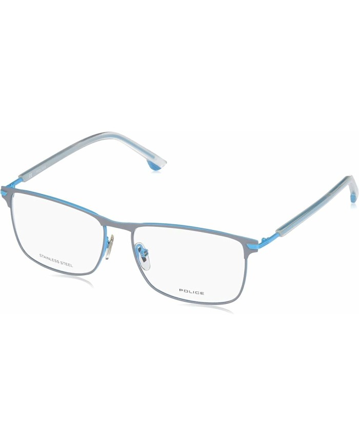 Montatura per Occhiali Uomo Police VPL560C570666 Azzurro ø 57 mm
