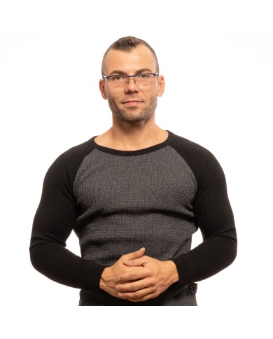 Montatura per Occhiali Uomo Police VPL564L540568 Grigio ø 54 mm Montatura per Occhiali Uomo Police VPL564L540568 Grigio ø 54 mm