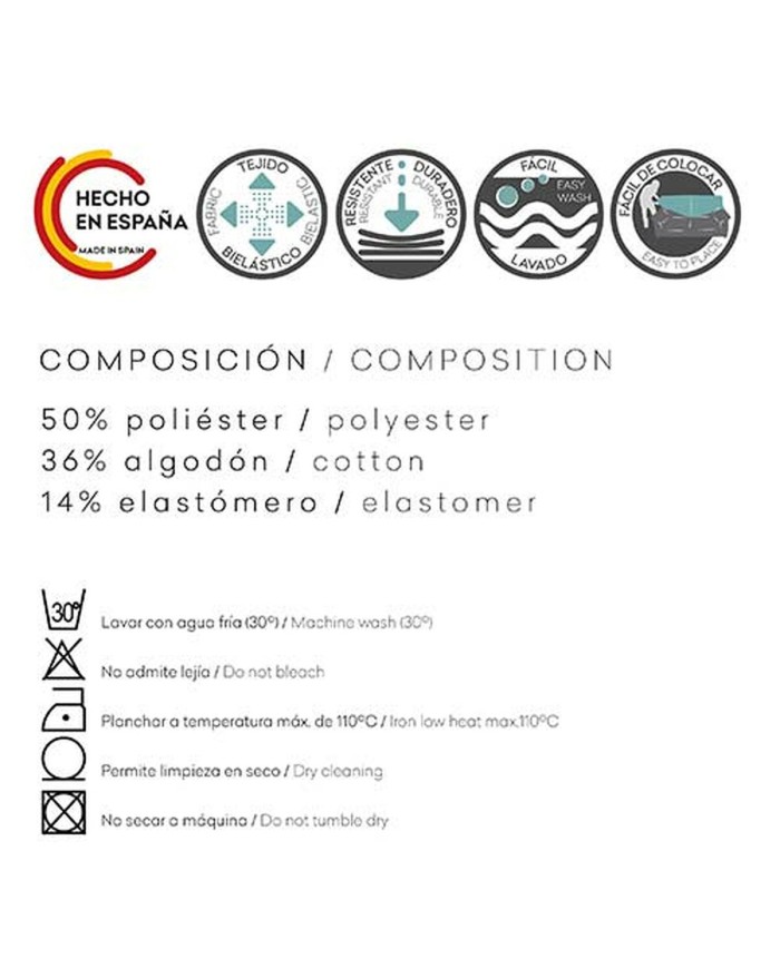 Fodera per cuscino Eysa THOR Beige 85 x 15 x 100 cm Divano