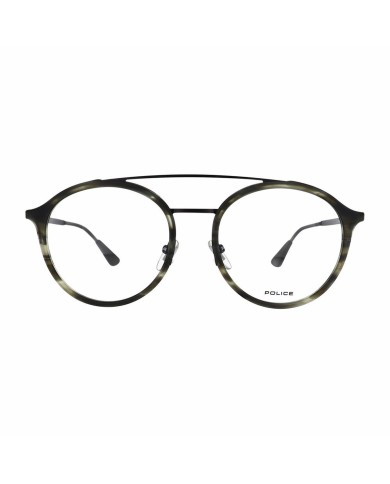 Montatura per Occhiali Uomo Police VPL688-524ATM Grigio Ø 52 mm Montatura per Occhiali Uomo Police VPL688-524ATM Grigio Ø 52 mm