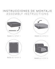 Fodera per cuscino Eysa THOR Beige 85 x 15 x 100 cm Divano