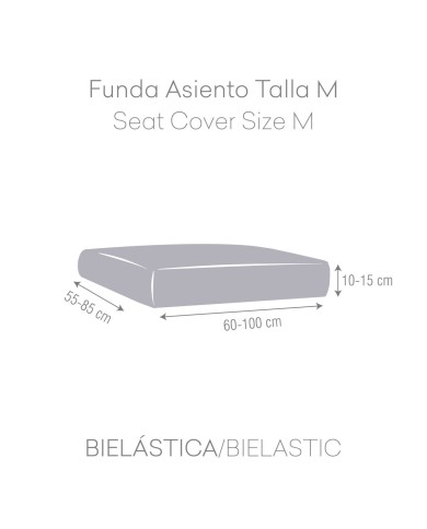 Fodera per cuscino Eysa THOR Beige 85 x 15 x 100 cm Divano