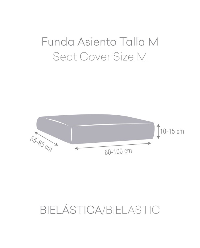 Fodera per cuscino Eysa THOR Beige 85 x 15 x 100 cm Divano