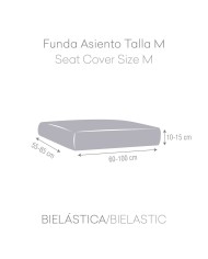 Fodera per cuscino Eysa THOR Beige 85 x 15 x 100 cm Divano