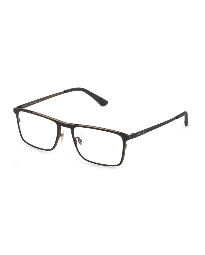 Montatura per Occhiali Uomo Police VPLB59-5408HT Verde ø 54 mm