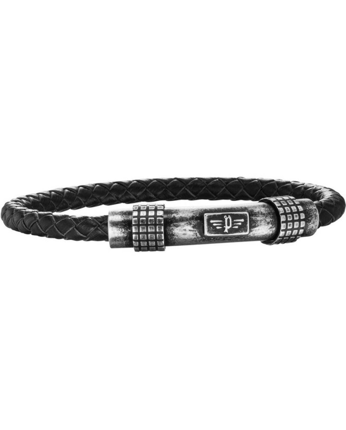 Bracciale Uomo Police S14ALB02B Pelle 19 cm Bracciale Uomo Police S14ALB02B Pelle 19 cm