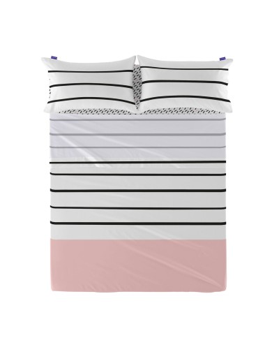 Lenzuolo Superiore HappyFriday Blanc Blush Multicolore 210 x 270 cm Lenzuolo Superiore HappyFriday Blanc Blush Multicolore 210 x 270 cm