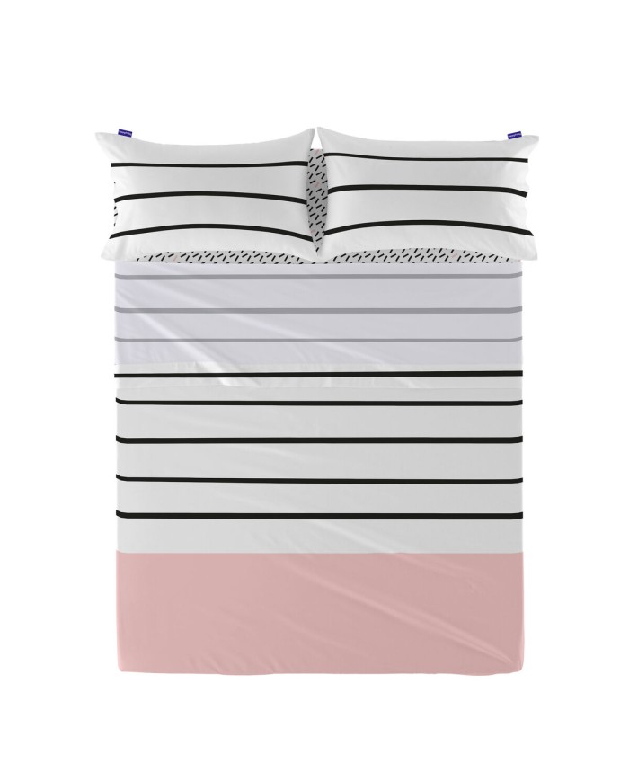 Lenzuolo Superiore HappyFriday Blanc Blush Multicolore 210 x 270 cm Lenzuolo Superiore HappyFriday Blanc Blush Multicolore 210 x 270 cm
