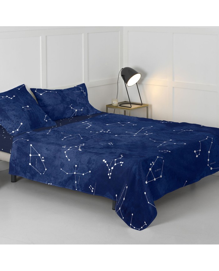 Lenzuolo Superiore HappyFriday Blanc Cosmos Multicolore 240 x 270 cm (Cosmo) Lenzuolo Superiore HappyFriday Blanc Cosmos Multicolore 240 x 270 cm (Cosmo)