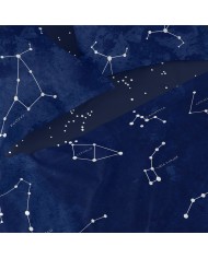 Lenzuolo Superiore HappyFriday Blanc Cosmos Multicolore Singolo