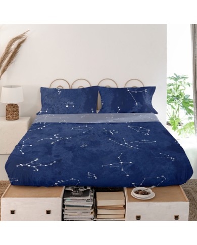 Lenzuolo Superiore HappyFriday Blanc Cosmos Multicolore 260 x 270 cm (Cosmo) Lenzuolo Superiore HappyFriday Blanc Cosmos Multicolore 260 x 270 cm (Cosmo)