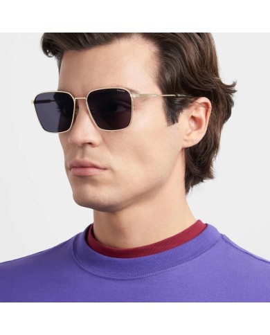 Occhiali da sole Unisex Polaroid PLD-4120-G-S-X-LOJ Dorato ø 59 mm