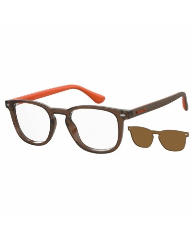 Montatura per Occhiali + Occhiali da Sole Havaianas BOTAFOGO-CS-12J ø 57 mm Clip On