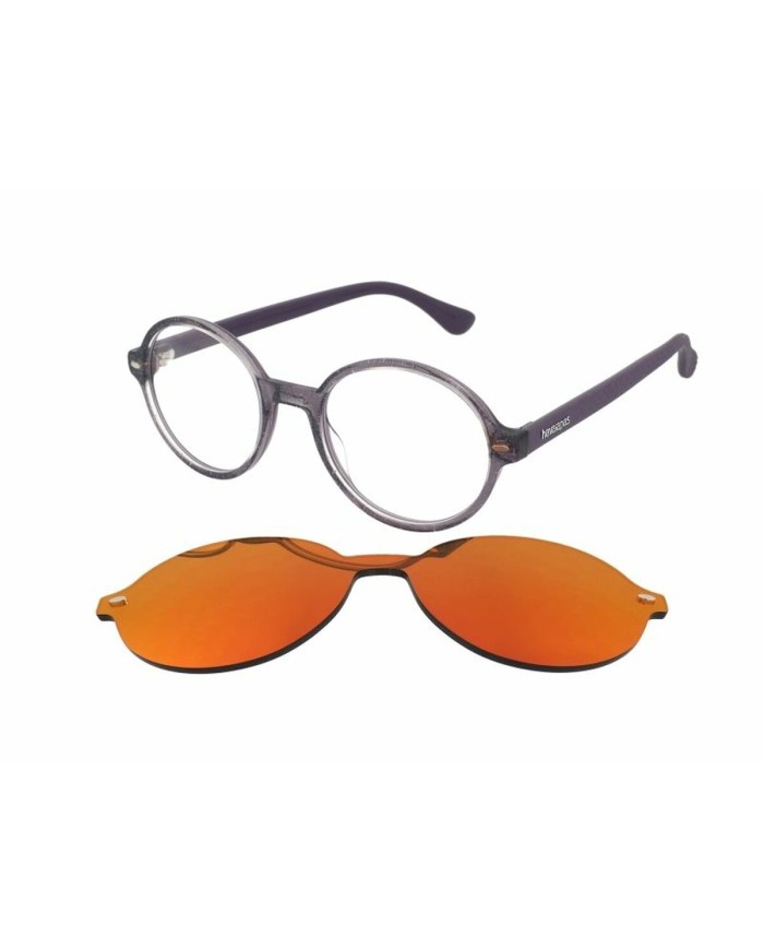 Montatura per Occhiali + Occhiali da Sole Havaianas FLORIPA-CS-MW2 Ø 49 mm Clip On Montatura per Occhiali + Occhiali da Sole Havaianas FLORIPA-CS-MW2 Ø 49 mm Clip On