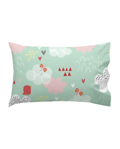 Set di Lenzuola HappyFriday Moshi Moshi Hola Multicolore Culla Neonato 2 Pezzi Set di Lenzuola HappyFriday Moshi Moshi Hola Multicolore Culla Neonato 2 Pezzi