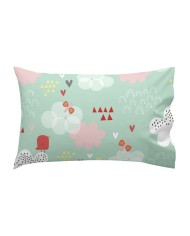 Set di Lenzuola HappyFriday Moshi Moshi Hola Multicolore Culla Neonato 2 Pezzi Set di Lenzuola HappyFriday Moshi Moshi Hola Multicolore Culla Neonato 2 Pezzi