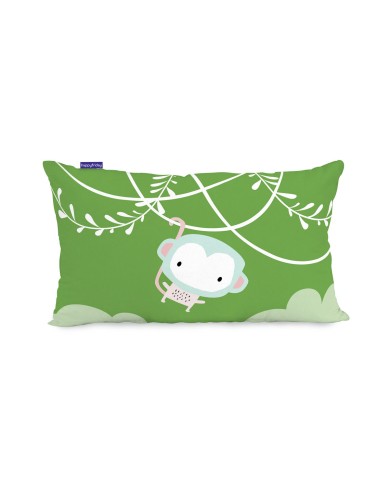 Fodera per cuscino HappyFriday Moshi Moshi Macaque Multicolore 50 x 30 cm