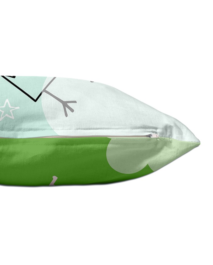 Fodera per cuscino HappyFriday Moshi Moshi Macaque Multicolore 50 x 30 cm