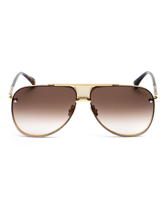 Occhiali da sole Uomo Belstaff BECKINGTON-SHINY-NEGRO Dorato ø 63 mm Occhiali da sole Uomo Belstaff BECKINGTON-SHINY-NEGRO Dorato ø 63 mm